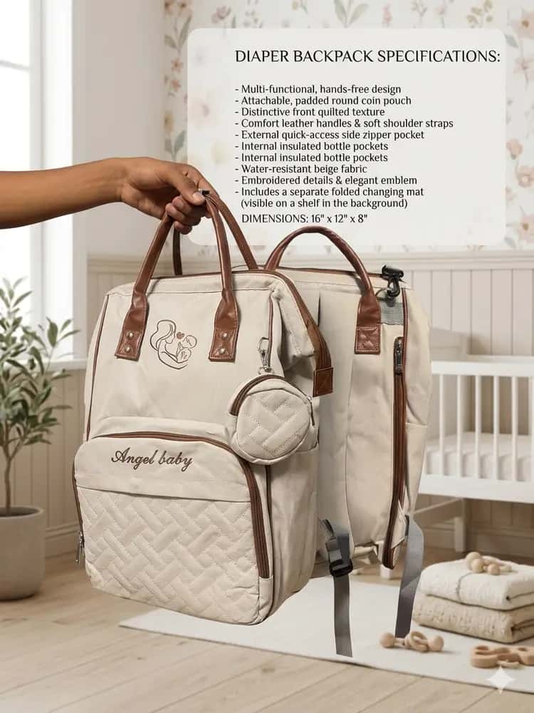 Premium diaper bag | mother bag