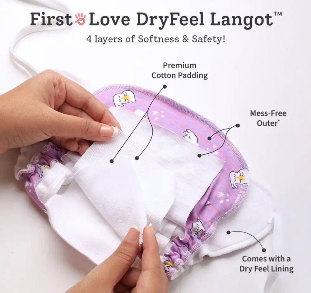 Superbottom dry feel langot | 3 pcs combo